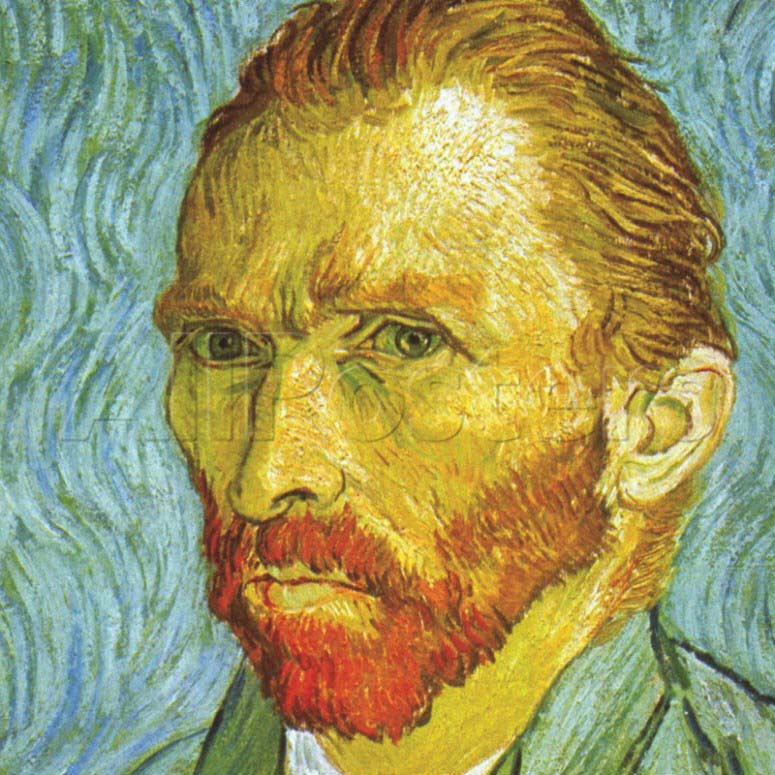 Self Portrait Van Gogh detail - Van Gogh Painting On Canvas